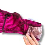 No Boundaries  Womens Bandeau Bra Pink Tie Dye Stretch Medium 7 9 Photo 8
