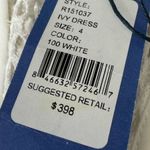 Rebecca Minkoff Rebecca Minkoff White Ivy Embroidered Zip Sheer Mesh Dress Size 4 NWT $398 Photo 5