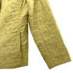 J.Jill  Green Silk Embroidered Lightweight Jacket Coat Photo 6