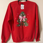 Gildan Christmas Tree Bow Graphic crewneck  Photo 0