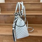 Michael Kors Sullivan Signature Logo Small Top Zip Tote Bag In Optic White Photo 1