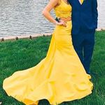 Sherri Hill Yellow Homecoming/Prom Dress Photo 0