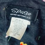 Spago Vintage 90s Boho Hippie Whimsygoth Woodland Floral Short Sleeve Maxi Dress Size 14 Photo 7