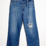 Levi's Levi’s Ribcage Straight Ankle Jeans Blue Denim Size 30 NWT Photo 0