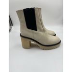 Free People James Chelsea Chunky Heel Boot White Cream Womens Us 9 /EU Size 39.5 Photo 2