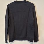 Lululemon  Scuba Crew Neck Sweatshirt in Black Size 8 Photo 2