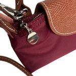 Therapy Boutique  Women's Mini Crossbody Bag Burgundy Adjustable Strap Photo 9