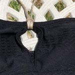 Aerie  black and gold bikini top Bandeau S Photo 2