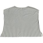ZARA  Striped High Fashion Woman With Hat Abstract Sleeveless Blouse Top Artsy S Photo 3