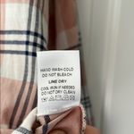 Miss Love Pink and White Button Down Shirt Photo 5