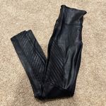 Spanx  Faux‎ Leather Moto Leggings Photo 1