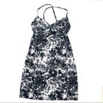 Athleta NWOT  Printed Zumma Swim Dress Coverup Athleisure Athletic B&W Size XXSP Photo 1