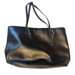 Kate Spade  New‎ York Black Leather Tote Bag Handbag Purse Womens Photo 0