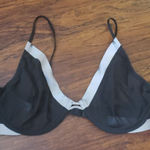 PINK - Victoria's Secret Victoria's Secret Black Mesh Silver Trim Chic Feminine Retro Y2K Bra Size 36C Photo 0