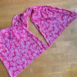 Butterfly Burnout Semi Sheer Scarf, Orange, White Orange Photo 9