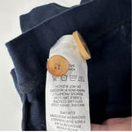 Quince NWT Linen Blazer in Navy Blue 100% Flax Linen Weave sz XL Women's Pockets Photo 8