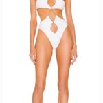 Michael Costello Shae One Piece in White Photo 0