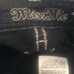 Miss Me Bling Jeans 27X32”Dark Denim Stretch Boot Cut Embellished Back Pockets Photo 6