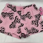 Juniors Barbie Fleece Shorts M Pink Size undefined Photo 4