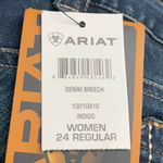 Ariat Cropped Denim Riding Breeches Indigo Jeans 24R NEW Activewear Sportswear Photo 12