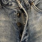 Vince Camuto  sz27/4 raw hem with slit slightly distressed straight leg jeans EUC Photo 2