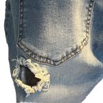 Hot & Delicious Rhinestone Fringe Jeans Y2K Inspired Distressed Womens Small NWT Photo 10