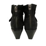 Eileen Fisher Tag Wrap-Snap Leather Booties Black, Sz 9 Photo 10