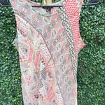 Nic+Zoe  Multi Print Tunic Tank Blouse Top Size Medium Photo 0