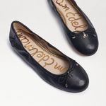 Sam Edelman  Felicia Ballet Flat In Black Leather Photo 2