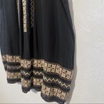 Joie  Super Oversized Lagenlook Embroidered Boho Tunic Dress Size XXS Photo 2