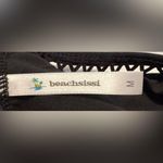 Beachsissi  swim bikini bottoms only - size medium - black - cut outs around top hem NEW Photo 3