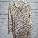 Vassarette Vintage Nightgown Robe Set Babydoll Short Size S Blue Floral Nylon Photo 7