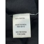 Feathers Black Off Shoulder Embroidered Rose Bell Sleeve Dress Size S Photo 8