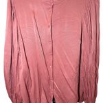Boden Blouson Satin Sleeve Shirt Blouse Rose Pink Plus Size 20/22 Photo 2