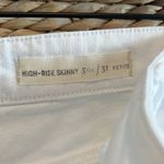 Pilcro and the Letterpress Anthropologie High-Rise Skinny White Ankle Jean, 31P Photo 8