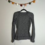 Lululemon  Race Your Pace Long Sleeve Coco Pique Black Photo 1