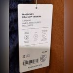 Athleta NWT  Maldives Tankini Top Size 34B/C Traverse Geo Navy #657735 Photo 2