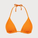 Berlook Orange Reversible Triangle Bikini Set, NWT Photo 5