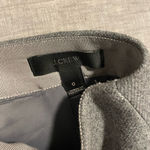 J.Crew  Gray Pencil Skirt with Black Bow Details Photo 2