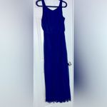 B Darlin Blue Off Shoulder Maxi Sundress Photo 2