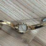 Elgin Rare Vintage Gold Plated Mechanical Ladies Watch Gold Bracelet Case Photo 4
