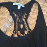 Abercrombie & Fitch tank maxi dress racerback lace back Large unlined stretchy L Photo 1
