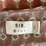 SIR the Label Women's Florence 100%‎ Silk Wrap Dress Size 0 US Size 2 Mini Boho Brown Photo 6