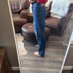 Rag and Bone  Indigo Denim Jeans alex high rise straight size 24 Photo 5