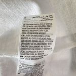 Alfani Small Top Stretch Short Sleeves Fringe Hem Textured Round Neck White New Photo 7