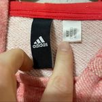Adidas Pink & Red Athletic Pullover Hoodie Sweatshirt Womens S Retro Sport Photo 5