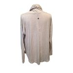 prAna  Cowl Neck Hoodie Sweater Pink Tencel Performance Outdoor Womens‎ Large Photo 1