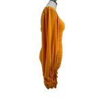 Hello Molly  Shine For Us Orange Stretch Mini Dress Photo 4