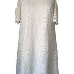 Lilly Pulitzer  white eyelet lace cold-shoulder mini sheath dress size XS Photo 0