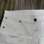 Kut From The Kloth Natalie Bermuda White Denim Shorts Photo 2